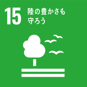 SDGsアイコン15 陸の豊かさも守ろう